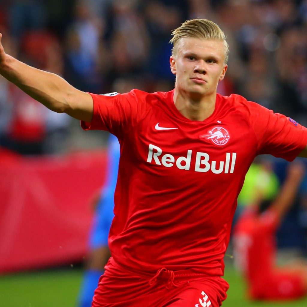 Haaland debutó en el fútbol profesional con apenas 15 años. Su primer partido oficial fue el 12 de mayo de 2016 con el Bryne FK de Noruega. LA PRENSA / ARCHIVO REDES