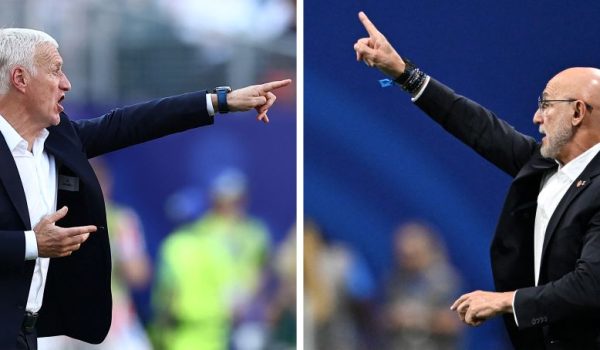 Didier Deschamps y Luis De la Fuente cara a cara en la semifinal de la Copa Mundial 2026.
