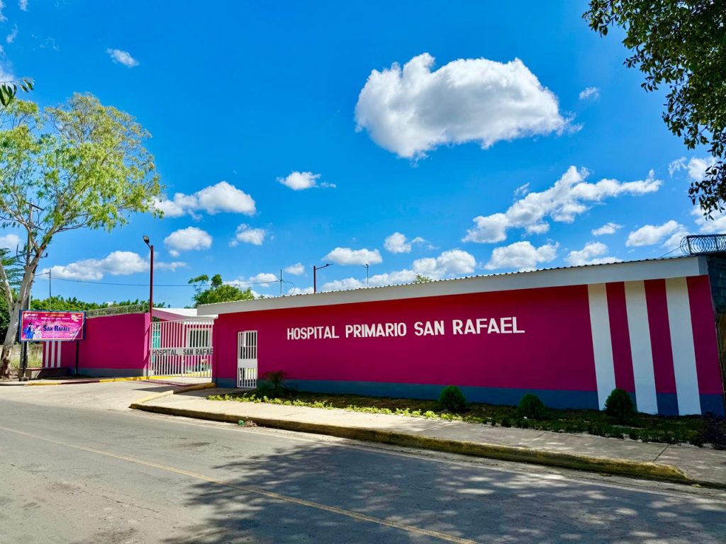 Hospital Primario de San Rafael del Sur fue inaugurado en diciembre de 2025. Foto. Tomada de medios oficialistas.