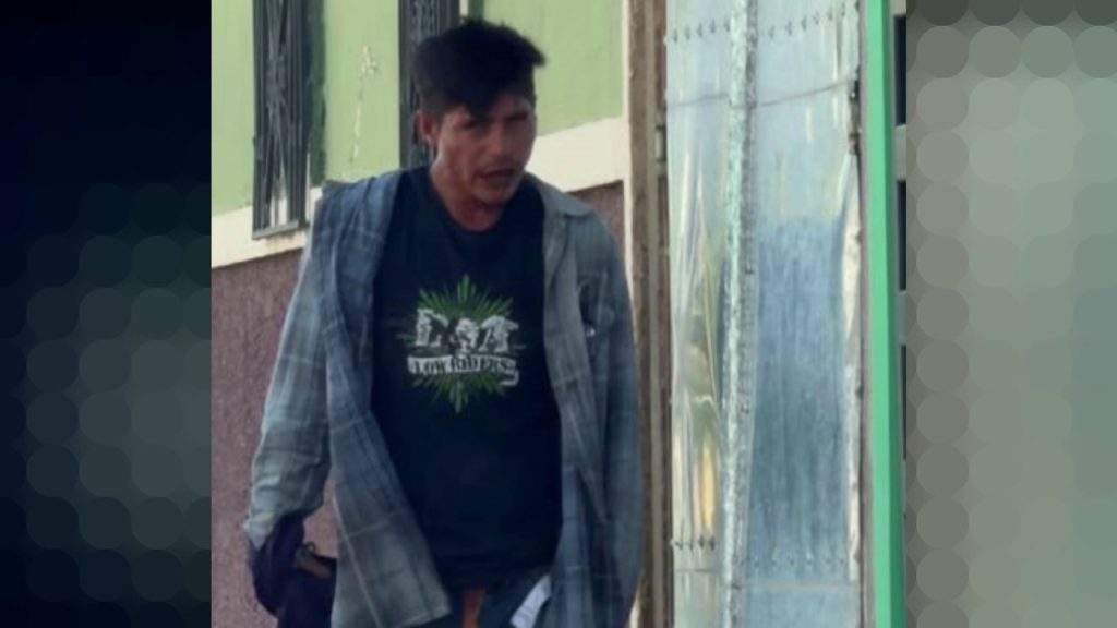 Presunto delincuente es captado en Ocotal. Foto: Captura de pantalla de videos en redes sociales.