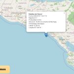 Sismo de 4.7 esta noche a 50 kilómetros al suroeste de Mechapa