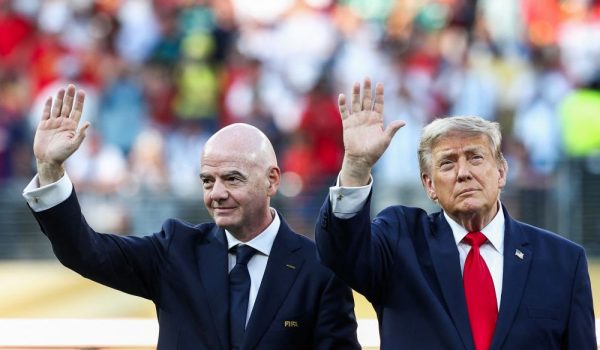 Infantino es muy cercano a Trump desde hace muchos años.