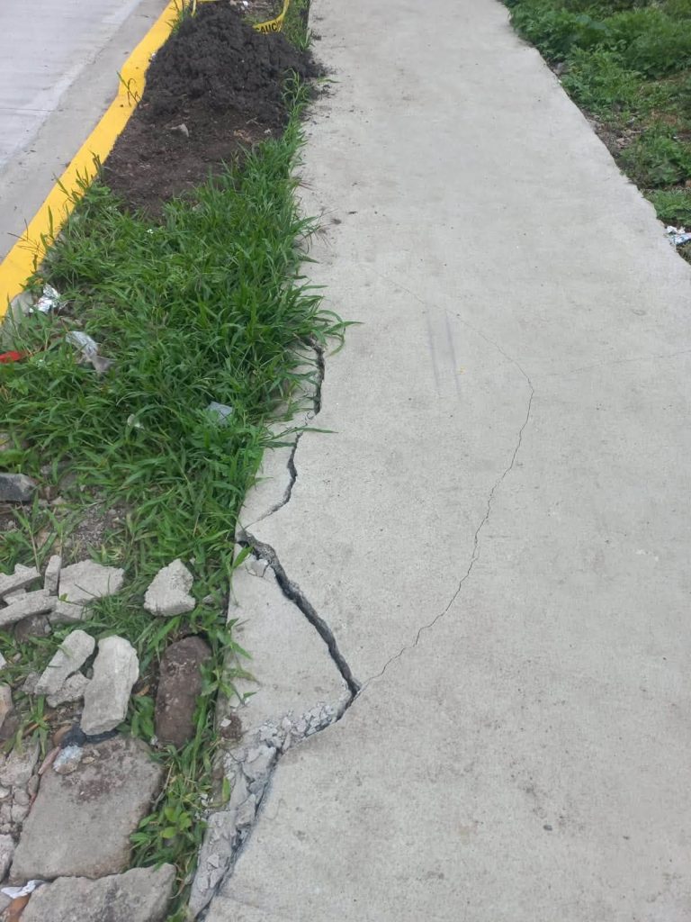 Daño a infraestructura pública. Alcaldía de Jinotega