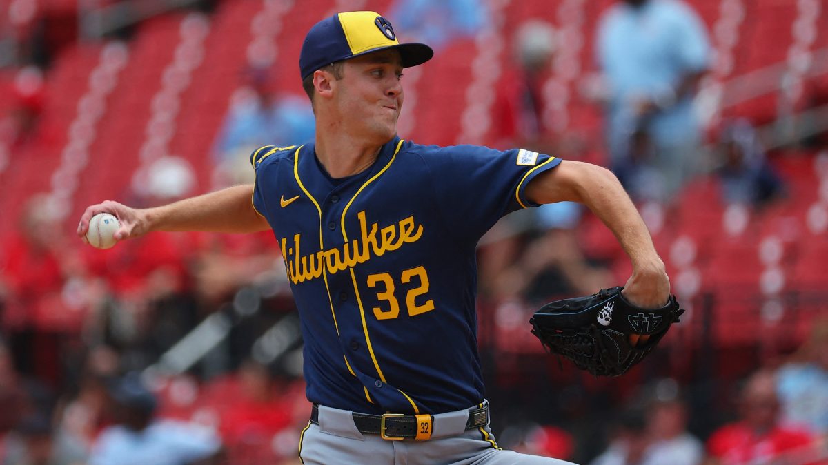 Jacob Misiorowski, el lanzador más veloz del beisbol actualmente. LA PRENSA/AFP