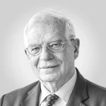 Josep Borrell es un antiguo alto representante de la Unión Europea para Asuntos Exteriores y Política de Seguridad, antiguo vicepresidente de la Comisión Europea, antiguo presidente del Parlamento Europeo y antiguo ministro de Asuntos Exteriores de España.