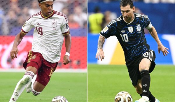 Lamine Yamal y Messi por el título de la Copa Mundial 2026