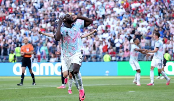 Lukaku metió el último gol de Bélgica.