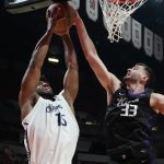Norchad Omier debutó con los Clippers de Los Ángeles en la Liga de Verano de la NBA