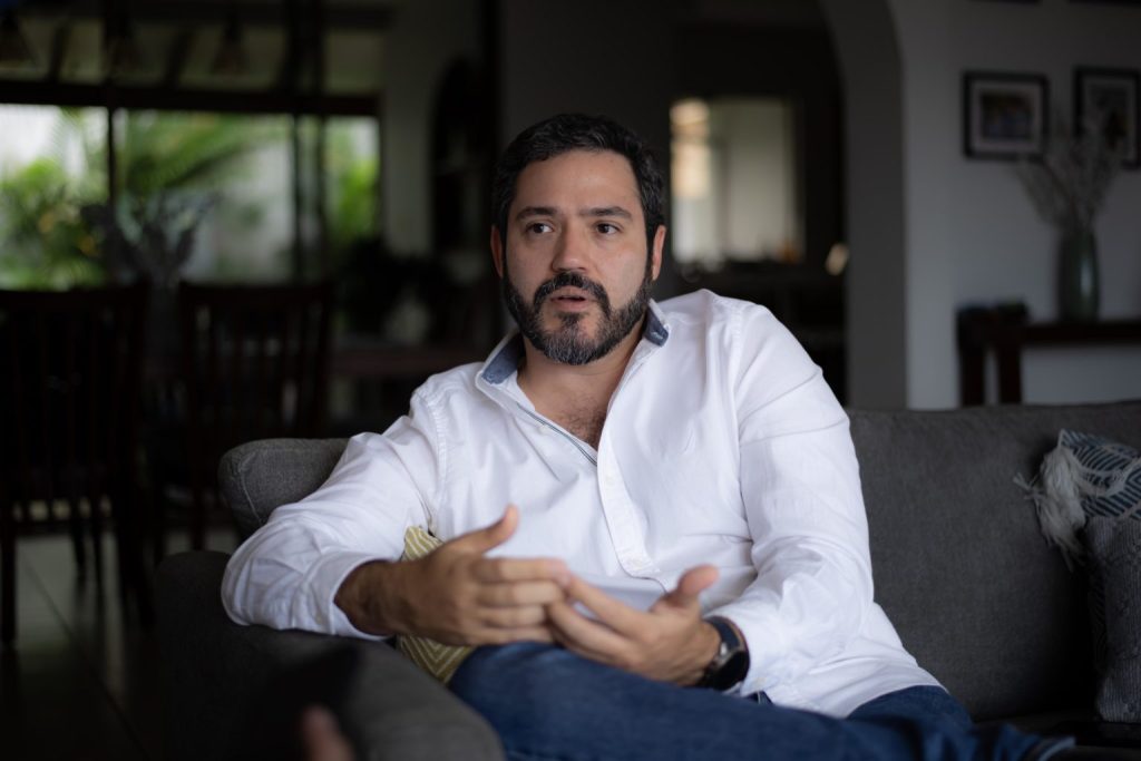 Jesús Tefel, presidente de la organización Hagamos Democracia