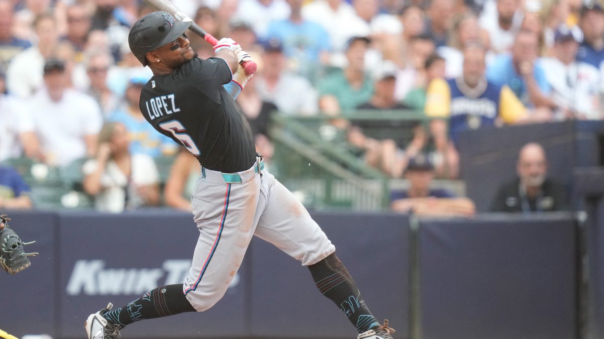 Otto Lopez, el shortstop titular de los Marlins de Miami. LA PRENSA/AFP