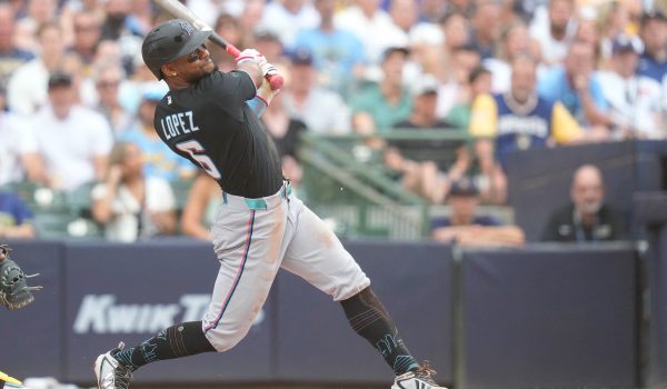 Otto Lopez, el shortstop titular de los Marlins de Miami. LA PRENSA/AFP