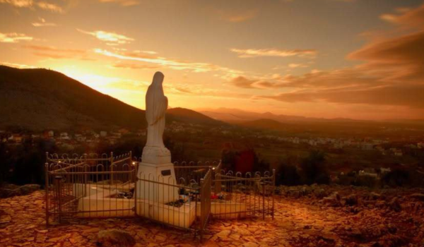 Santuario Mariano de Medjugorje en Bosnia. Foto: Facebook/Basílica de Nuestra Señora de la Merced, Argentina