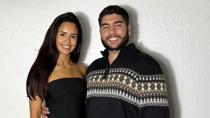 Skarlent Rodríguez junto a su novio José Castro. Foto: GoFundMe
