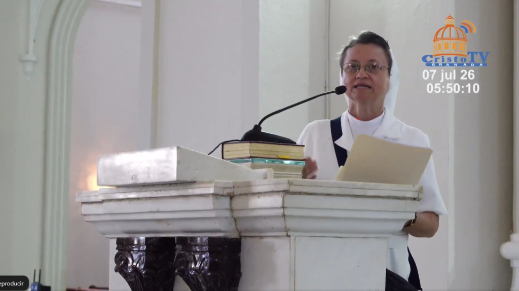 Religiosa salesiana Sor Elia María Flores, en homilía dedicada a la beata Sor María Romero.