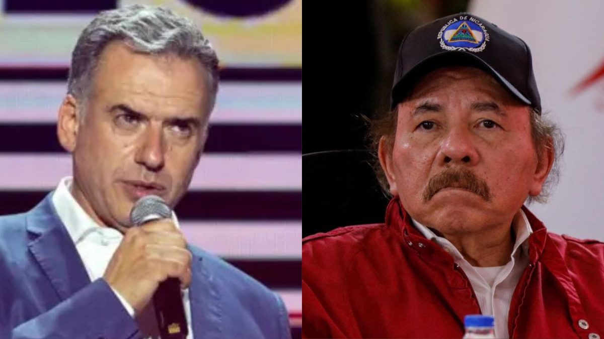 De izquierda a derecha, Yamandú Orsi, presidente de Uruguay; y Daniel Ortega, dictador de Nicaragua. Fotos: Tomadas de internet.