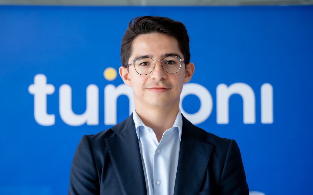 El nicaragüense Yulio Stobbe, fundador de Tumoni. Cortesía
