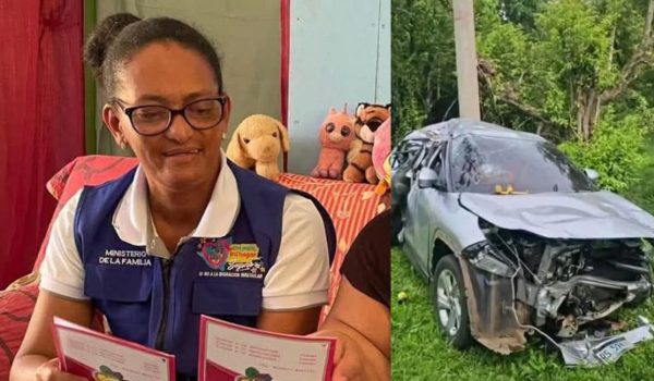 Trabajadora del Ministerio de la Familia Rita Maríe Putchie Len, muere en accidente de tránsito. Foto: Ministerio de la Familia Nicaragua/Facebook.