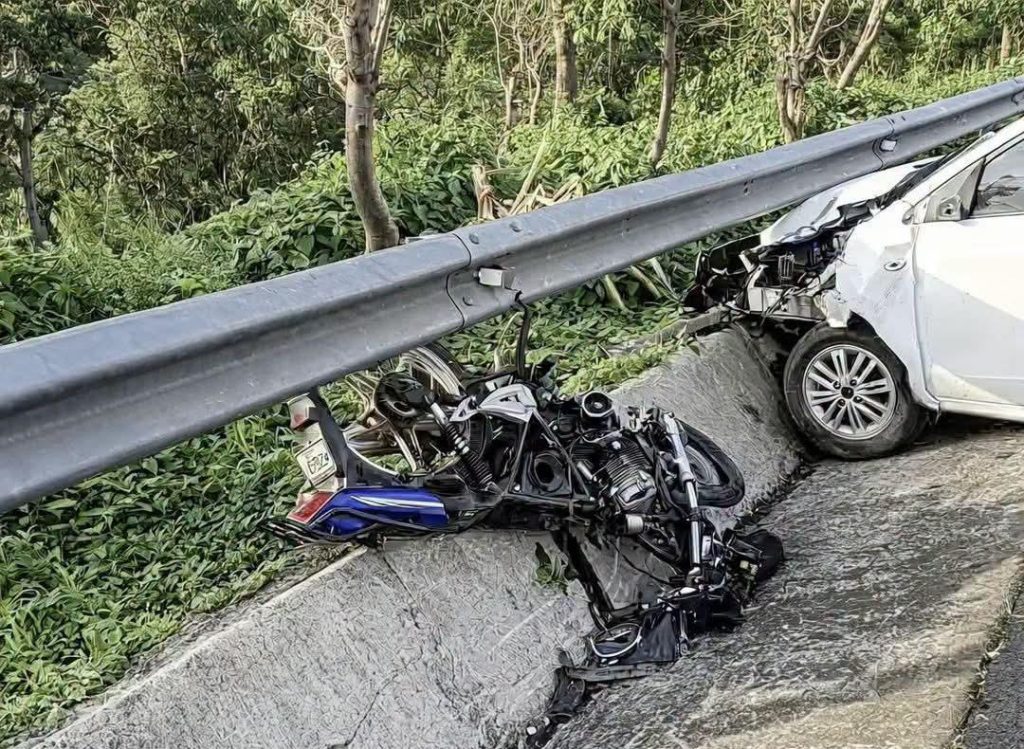 Motociclista Víctor Ariel Cardoza Molina fallece en accidente en Managua. Foto: Red de Comunicadores/Facebook.