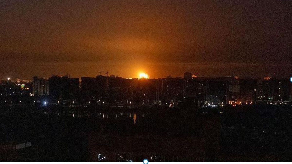 La capital Kyiv sufrió una nueva oleada de bombardeos por parte del ejército de Rusia. BBC