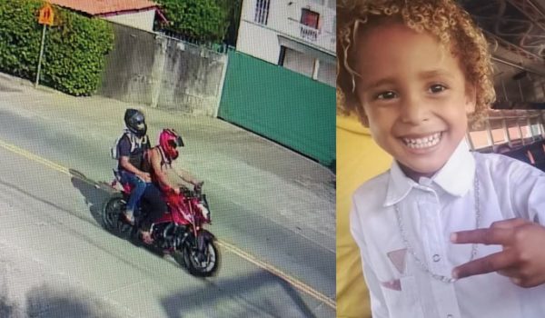 Motociclista señalado de causar la muerte al niño Inmer Rivas López, en Managua. Foto: Cortesía/Melissa López Pastrán.