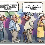 Caricatura 14/07/2026 / La pensión lástima