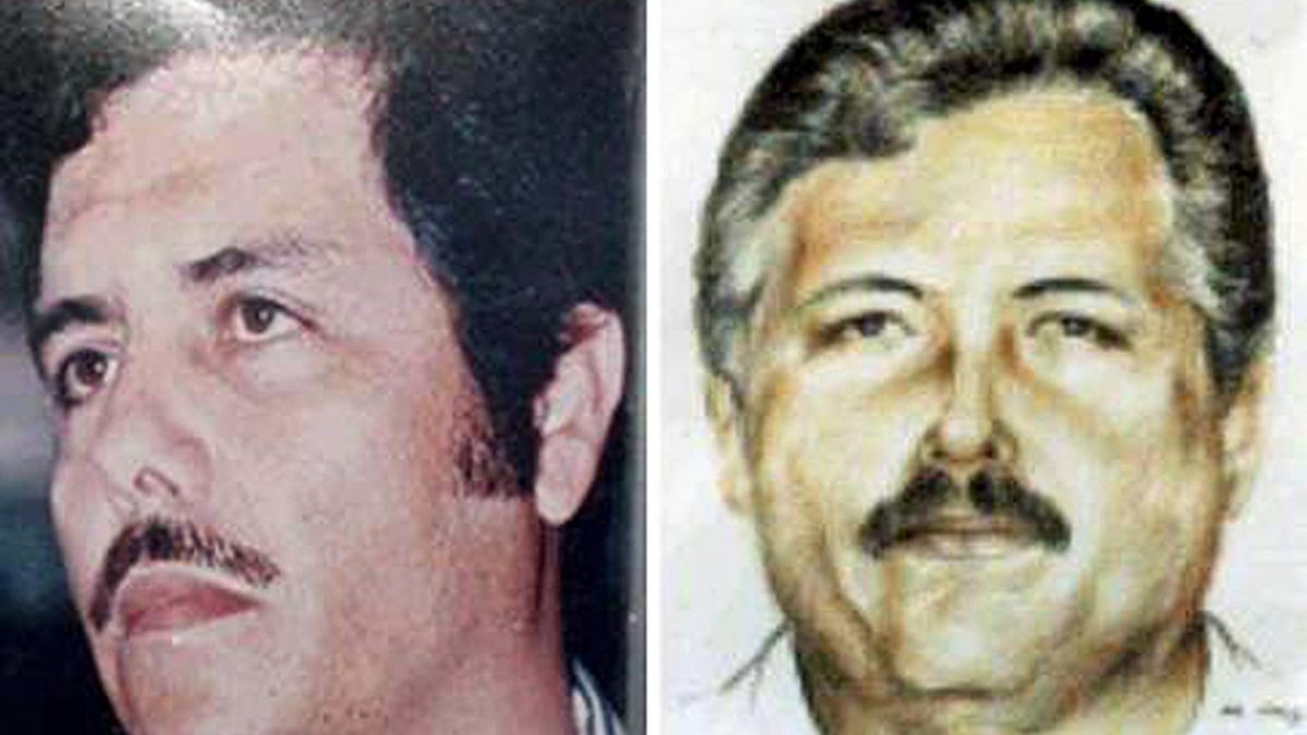 Imágenes de Ismael Zambada García, conocido como "El Mayo", difundidas por la Fiscalía de la Ciudad de México el 1 de agosto de 2003. GRUPO EXTRA-RANDALL SANDOVAL / AFP)