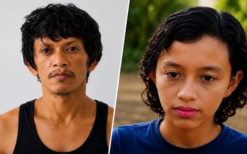 Oscar de Jesús Leva Díaz, de 38 años (a la izquierda), es el principal sospechoso del crimen de María Vanesa González Rodríguez, de 18 (a la derecha). Foto: Canal TV Estelí/Facebook.