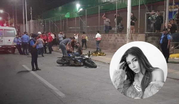 Francela Guadalupe Bermúdez, de 22 años, es la joven fallecida en accidente de motocicleta en Managua. Foto: Radio 508 Nicaragua/Facebook.