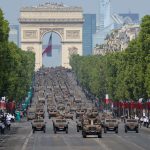 Francia celebró su fiesta nacional en honor a Ucrania