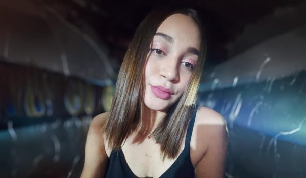 Harley Mojica fue detenida en la sala de la primera audiencia que le realizaron, el pasado 2 de junio, en los juzgados de Managua. LA PRENSA/ CORTESÍA