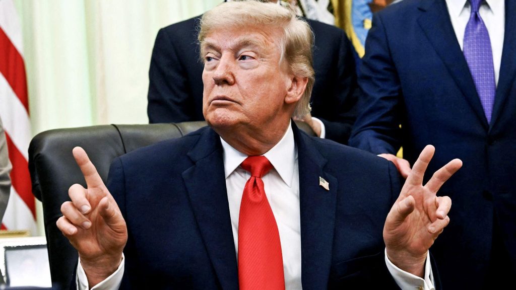 El presidente de EE. UU., Donald Trump. BBC