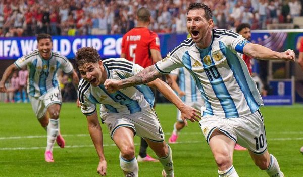 Argentina se clasificó para los cuartos de final tras ganar 3-2 en las dos primeras rondas eliminatorias. Foto: BBC Mundo
