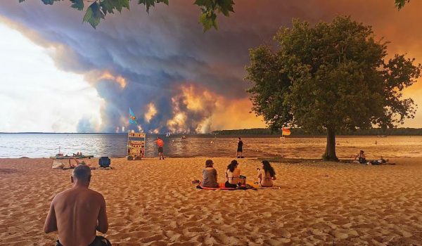 Francia ha sido uno de los países más afectados por los incendios, con 42.000 hectáreas consumidas. Foto: BBC Mundo