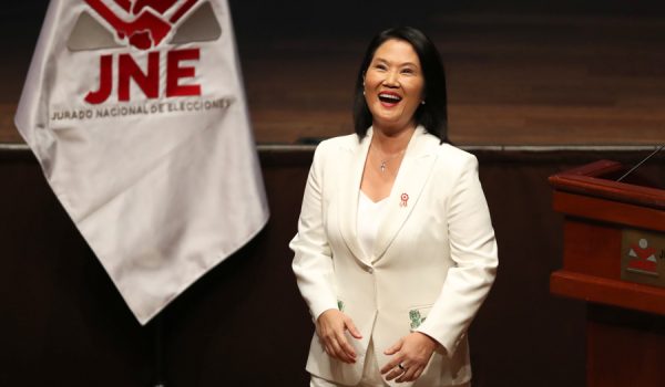 Keiko Fujimori celebra elección de presidentes del Senado y Cámara de Diputados de Perú