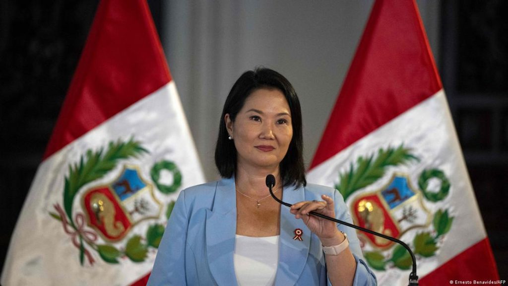 Keiko Fujimori es la heredera política del polémico expresidente Alberto Fujimori, quien aplastó a las guerrillas comunistas, pero instauró una dictadura. Ernesto Benavides/AFP