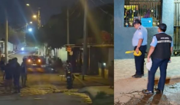 Violencia en el barrio Milagro de Dios. Dos familias se enfrentan a disparos. Foto: Noticias RRS/Facebook/Canal 8.