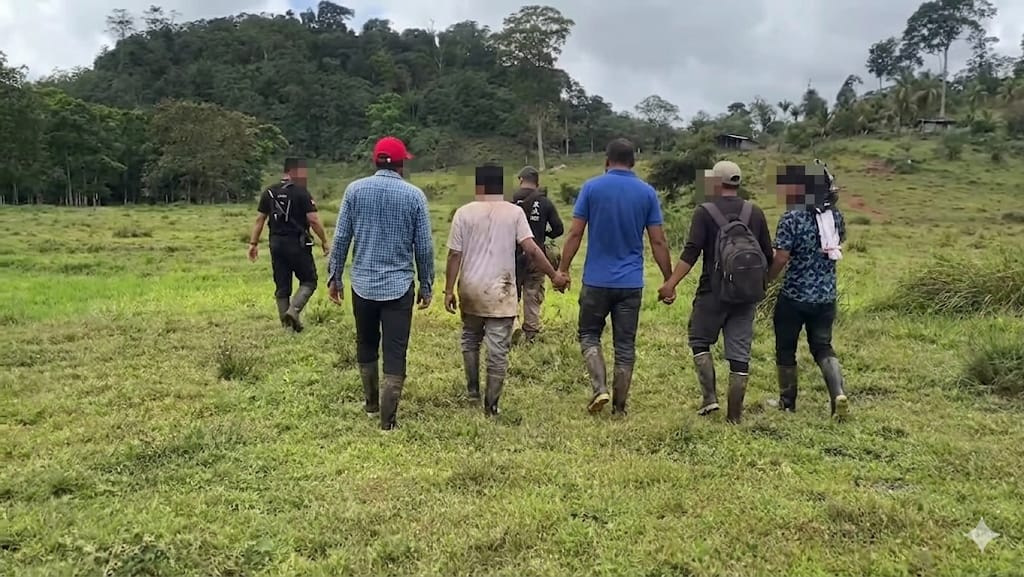 Minería ilegal y migración irregular en la frontera norte de Costa Rica asociadas al aumento de casos de malaria en el vecino país.
