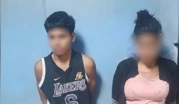 Un adolescente (a la izquierda) confesó causarle la muerte a su hiijastro de tres años. También amenazaba de muerte a la madre del menor, también adolescente ( a la derecha). Foto: La Primerísima.