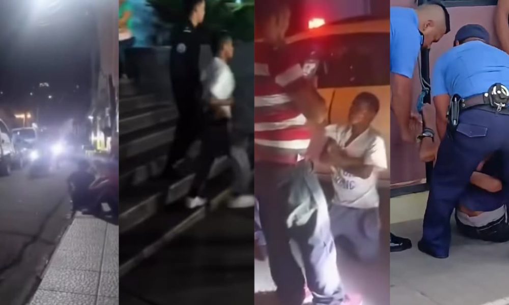 Delincuentes son capturados por civiles en motociclistas en Matagalpa. Foto: Motociclistas civiles salen a las calles en Matagalpa para detener a delincuentes. Foto: Video Miguel Mendoza/Facebook.