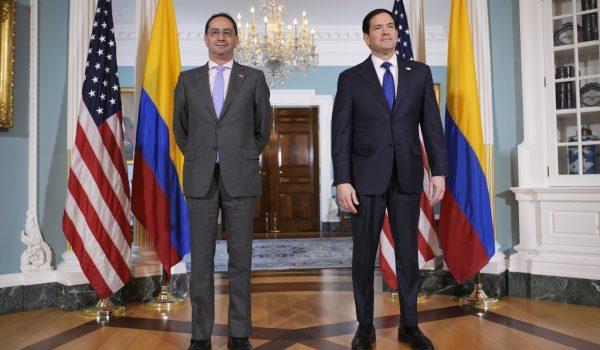 Marco Rubio muestra respaldo al nuevo gobierno de Colombia en visita de vicepresidente electo