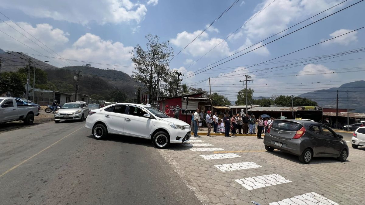 Taxis en Jinotega. Foto: Tomada de la Alcaldía de Jinotega.