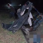 Una embarazada y un costarricense mueren tras violento choque de automóvil contra un triciclo
