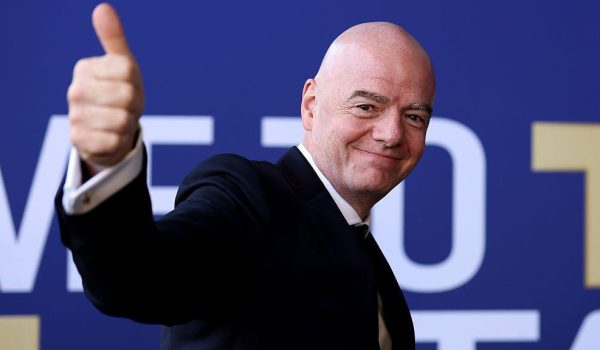 Getty Images Gianni Infantino fue elegido presidente de la FIFA por primera vez en 2016.