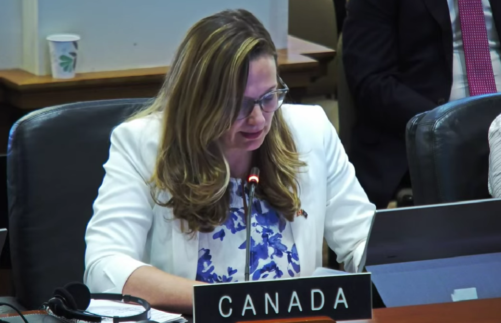 Representante de Canadá ante la OEA