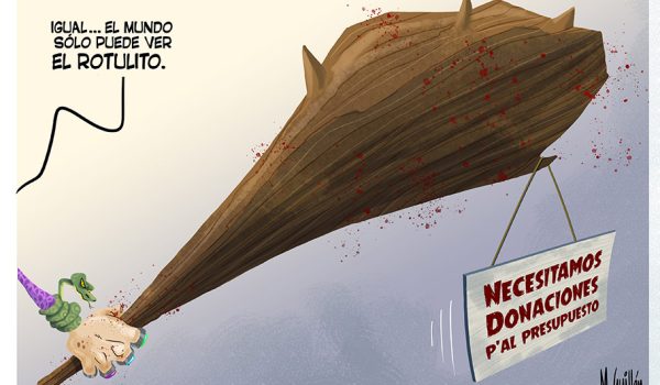 Caricatura 07/08/2026 / Lo que el mundo sólo ve