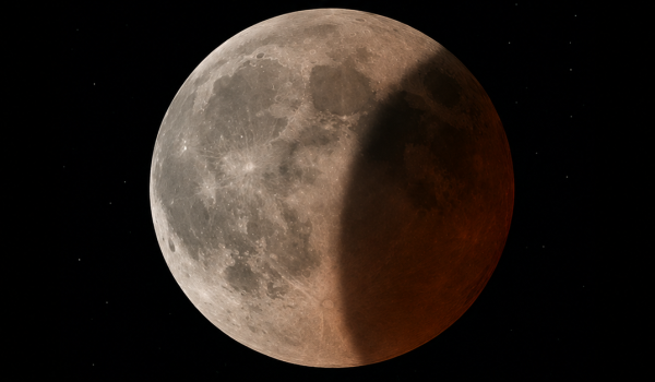 Eclipse lunar parcial será visible para Nicaragua. Aquí te contamos todo lo que necesitás saber
