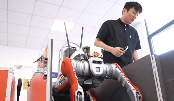 Sinapred promete fortalecer monitoreo de desastres con drones y perros robots en centro financiado por China
