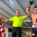 Melvin López suma su victoria 35 en Colombia ante un rival de escaso nivel