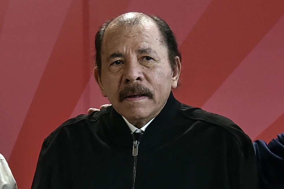 Close up de Daniel Ortega.