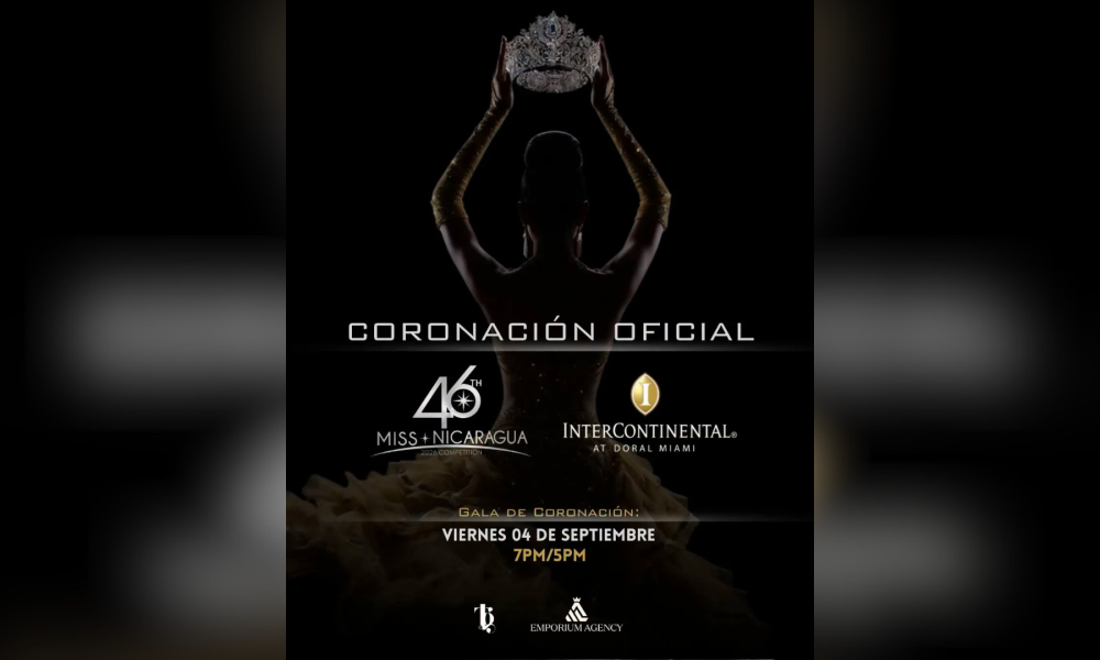 La organización de Miss Universe Nicaragua anunció que desiganará a la representante del certamen para este año. Foto: Facebook/Miss Universe Nicaragua